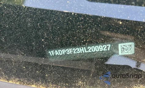 2017 Ford Focus Se из США, поврежденный, VIN 1FADP3F23HL200927